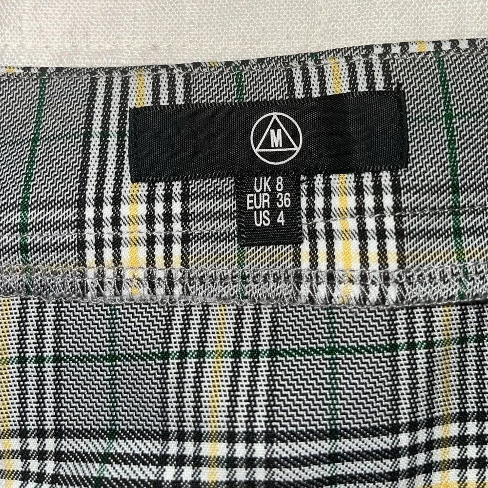 PLAID MINI SKIRT